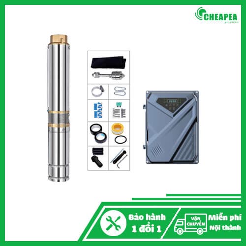 Bơm hỏa tiễn Năng lượng mặt trời HYBRID 750W