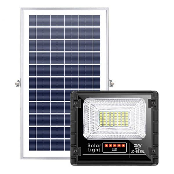 Đèn Pha Led năng lượng mặt trời 25W JD-8825L
