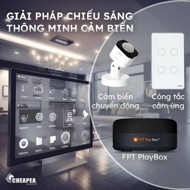 Giải pháp tự bật tắt đèn khi di chuyển