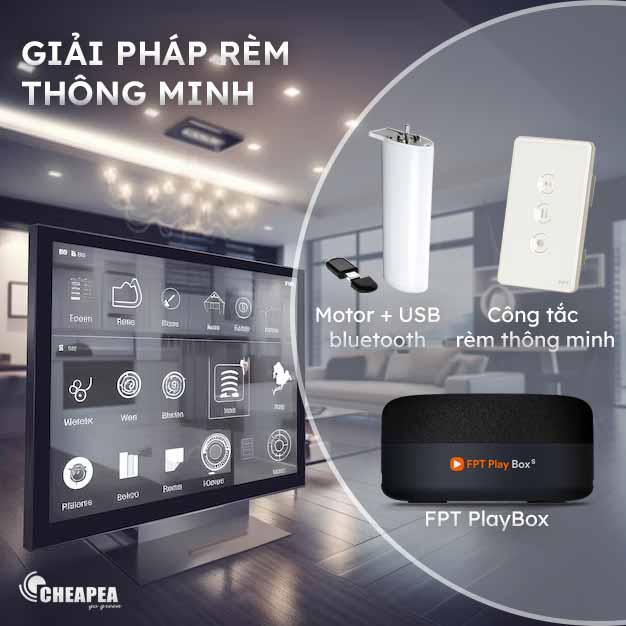 Giải pháp Điều khiển Rèm thông minh