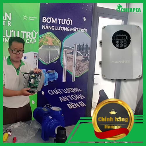 Bơm nổi Năng lượng mặt trời Hangge 1500W 2HP