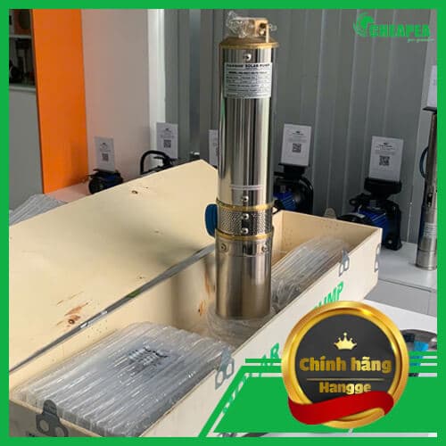 Bơm hỏa tiễn Năng lượng mặt trời Hangge 750W 1HP điện áp thấp