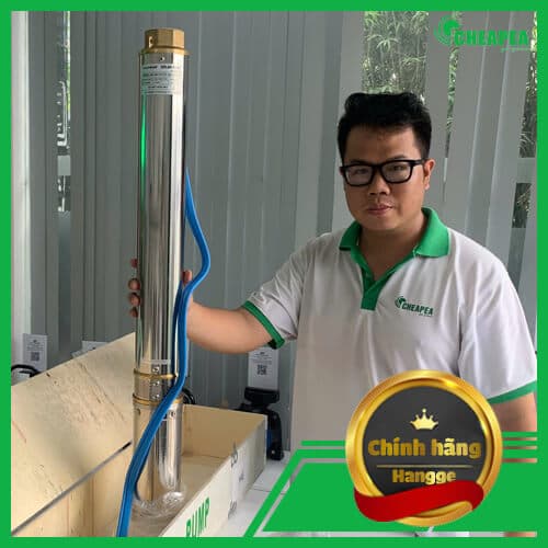 Bơm hỏa tiễn Năng lượng mặt trời Hangge 3000W 4HP cột áp 175M