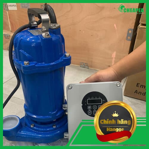 Bơm chìm Năng lượng mặt trời Hangge 1100W 1.5HP cột áp 24M