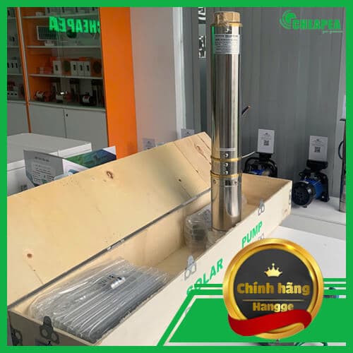 Bơm hỏa tiễn Năng lượng mặt trời Hangge 1100W 1.5HP cột áp 60M