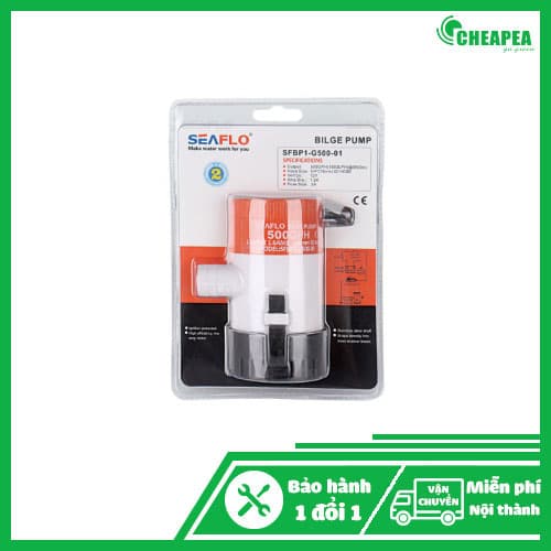 Bơm tạt SEAFLO 01 Series 1100GPH Bilge Pump (4 M3/H)