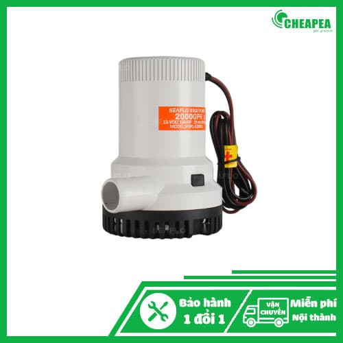 Bơm tạt SEAFLO 01 Series 2000GPH Bilge Pump (6 M3/H)