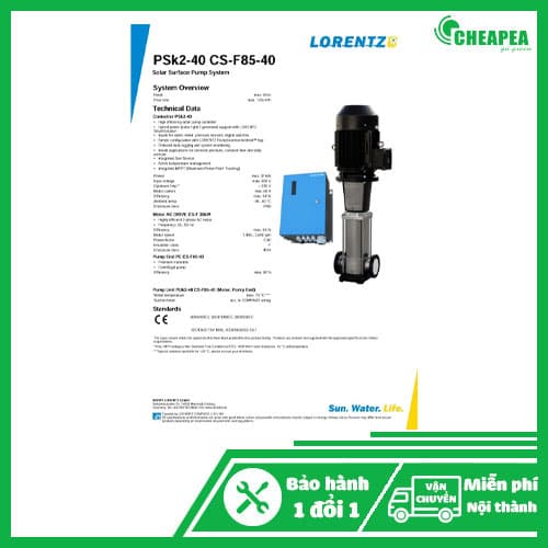 PSk2-40 CS-F85-40 (90M-125M3)