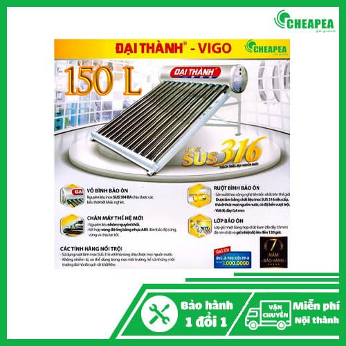 Máy VIGO – 150 Lít – Ø70