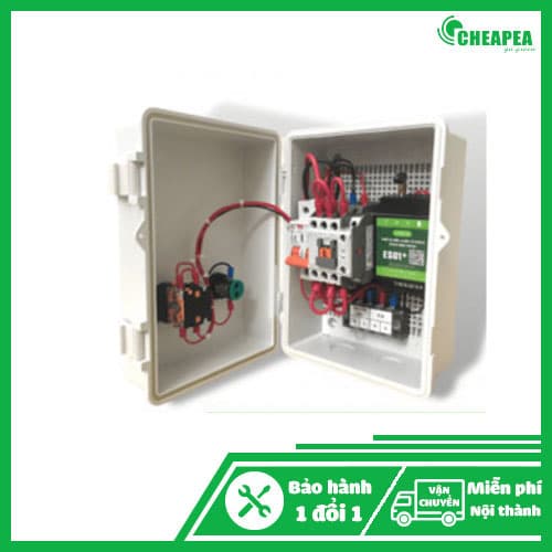 LZ1B+ Tủ Điều Khiển Cho 1 Tải Công Suất Lớn Qua Sim Dùng APP
