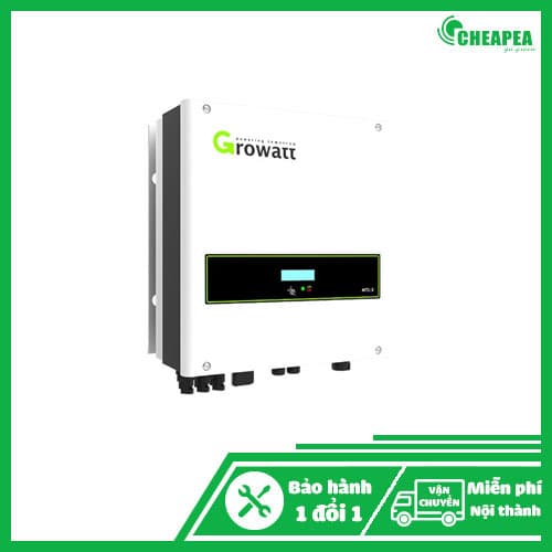 Inverter hòa lưới Growatt 8000MTL-S 8kW 1 Pha 220V