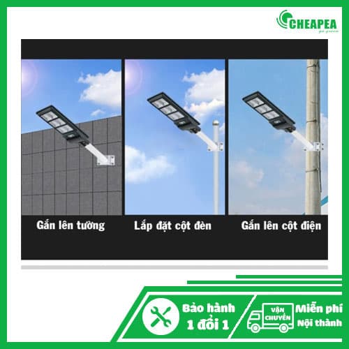Đèn Năng lượng mặt trời liền thể 200W