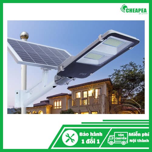 Đèn đường 150W Năng lượng mặt trời – Ánh sáng vàng