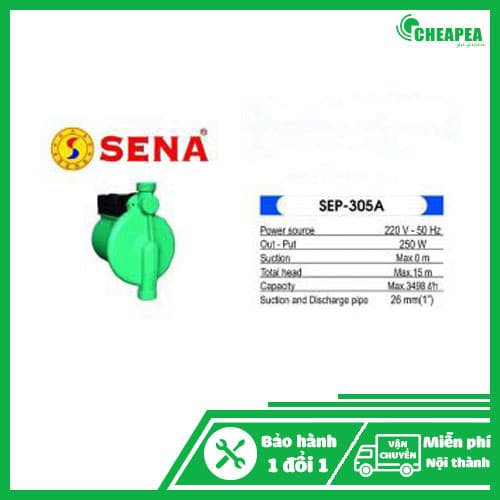 Máy bơm tăng áp điện tử Sena Sep-305A