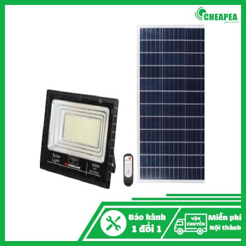Đèn Pha Led Năng Lượng Mặt Trời JD8500L (công suất 500W)