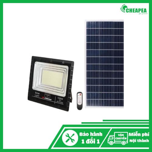 Đèn Pha Led Năng Lượng Mặt Trời JD81000L (công suất 1000W)