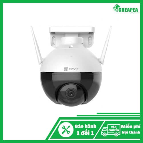 Camera Ngoài Trời EZVIZ C8W 4MP Full Color – Xoay 360, H.265, Đàm thoại