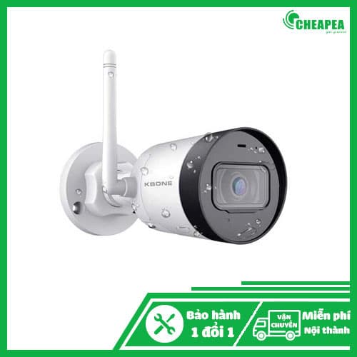 Camera Ngoài Trời KBONE KN-2001WN 2MP, IP67, IR 30m