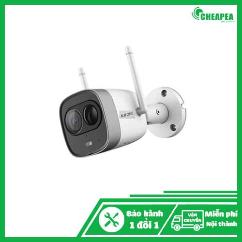 Camera Ngoài Trời Kbone KN-B23RL 2MP – Cảm Biến PIR, Còi Báo Động,…