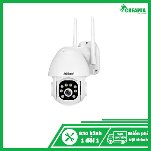 Camera Ngoài Trời 360 Srihome SH039B 3MP Full Color