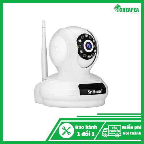 Camera Srihome 5MP SP019 Có Màu Ban Đêm – Siêu Nét 2k, H.265