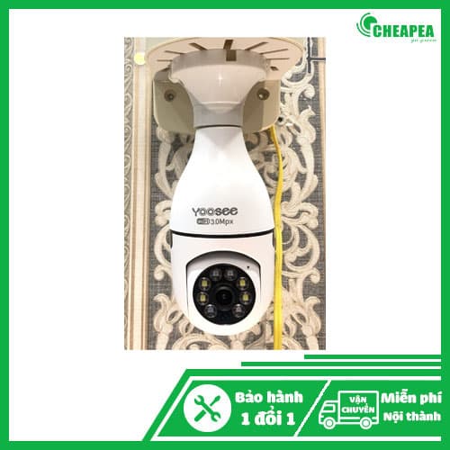CAMERA CHUÔI BÓNG ĐÈN YOOSEE 3.0MPX 8 LED