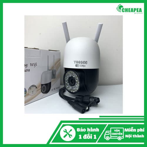 Camera YOOSEE PTZ 5.0 24 LED- Xem đêm có màu (mẫu Mini)
