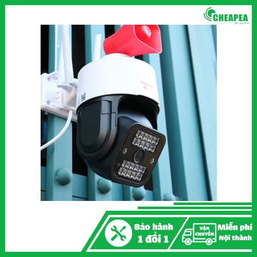 CAMERA YOOSEE PTZ KÈM LOA LỚN 5.0MPX 4 RÂU PTZ-20L-DB-5.0, HỖ TRỢ ĐÈN BÁO ĐỘNG CAO CẤP