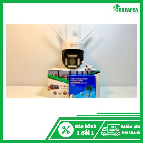 Siêu Camera Yoosee Wifi PTZ 5.0Mpx 4 râu – siêu báo động