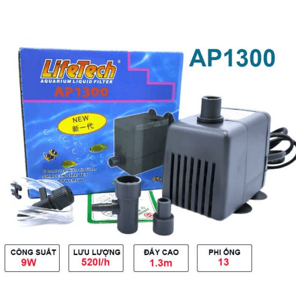 Máy bơm hồ cá Lifetech AP1300