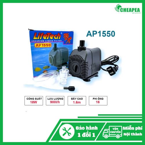Máy bơm hồ cá Lifetech AP1550