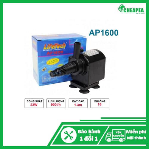 Máy bơm hồ cá Lifetech AP1600