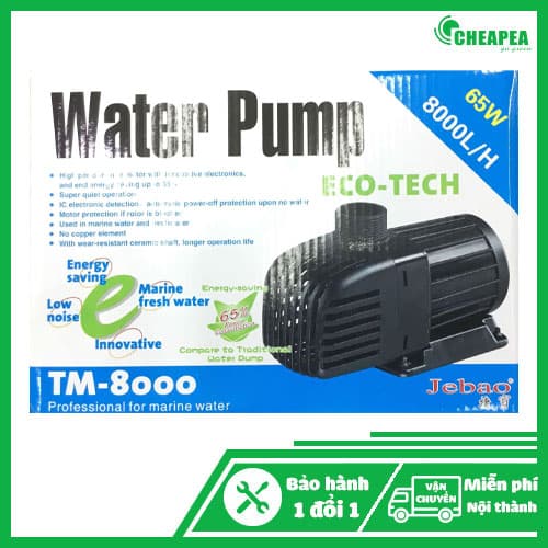 Máy bơm nước hồ koi công suất lớn Jebao TM 8000