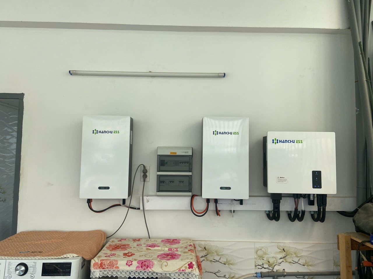 Hệ thống Hanchu 6Kwp 10Kwh lưu trữ